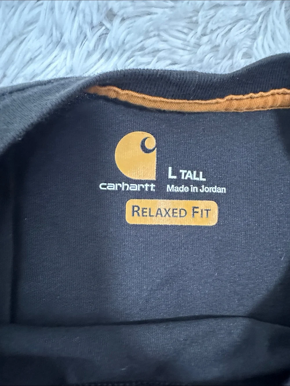 🥕 Bundle of 3 Carhartt Relaxed Fit T-Shirts Size L Tall